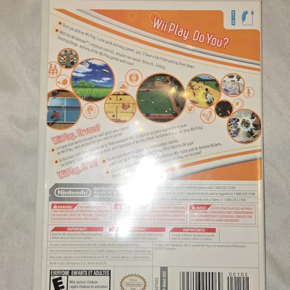 Nintendo wii play